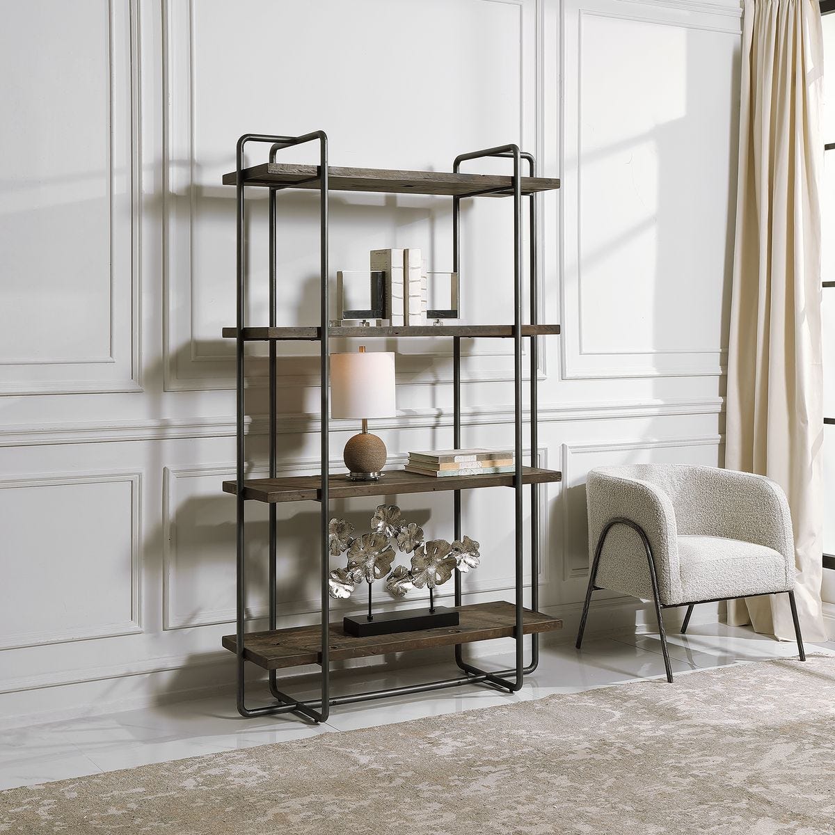 Stilo Etagere – Furniture by Uttermost | Sutter & Vale