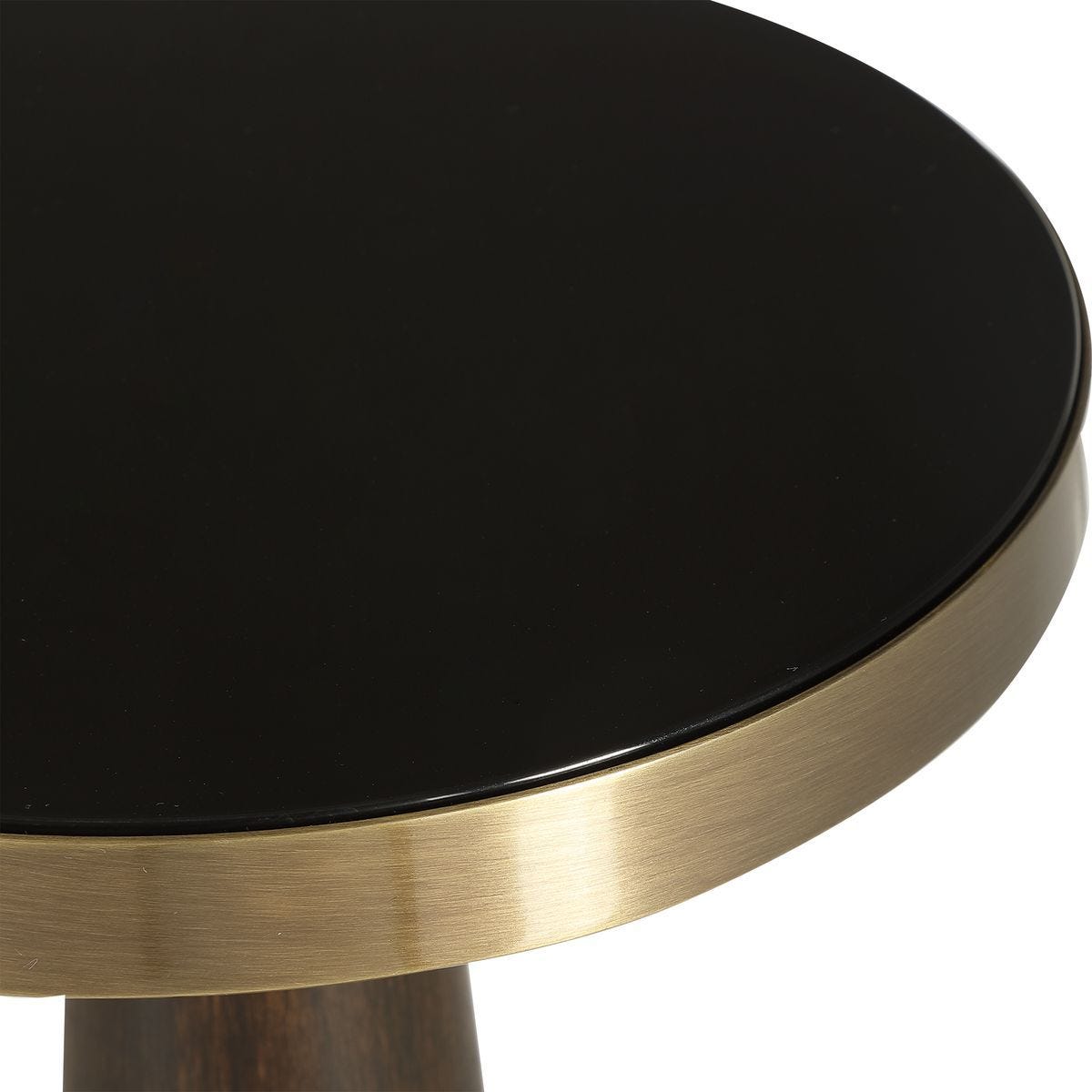 Fortier Accent Table, Espresso – Furniture by Uttermost | Sutter & Vale