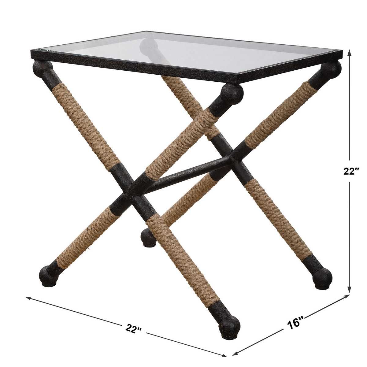 Braddock Accent Table – Furniture by Uttermost | Sutter & Vale