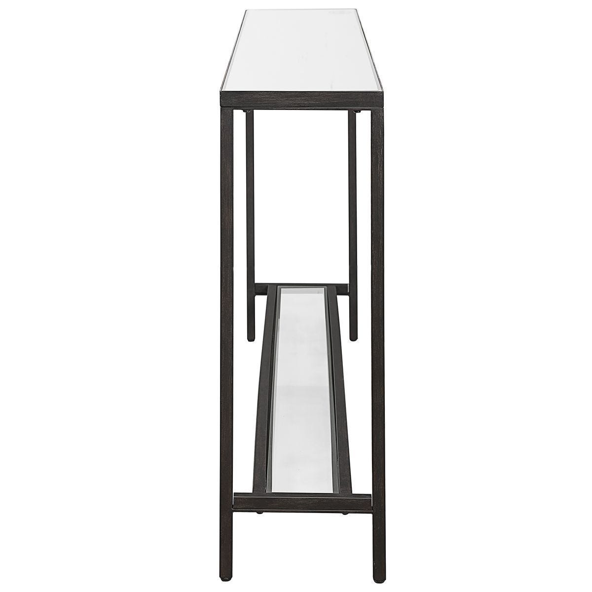 Hayley Console Table, Black – Furniture by Uttermost | Sutter & Vale