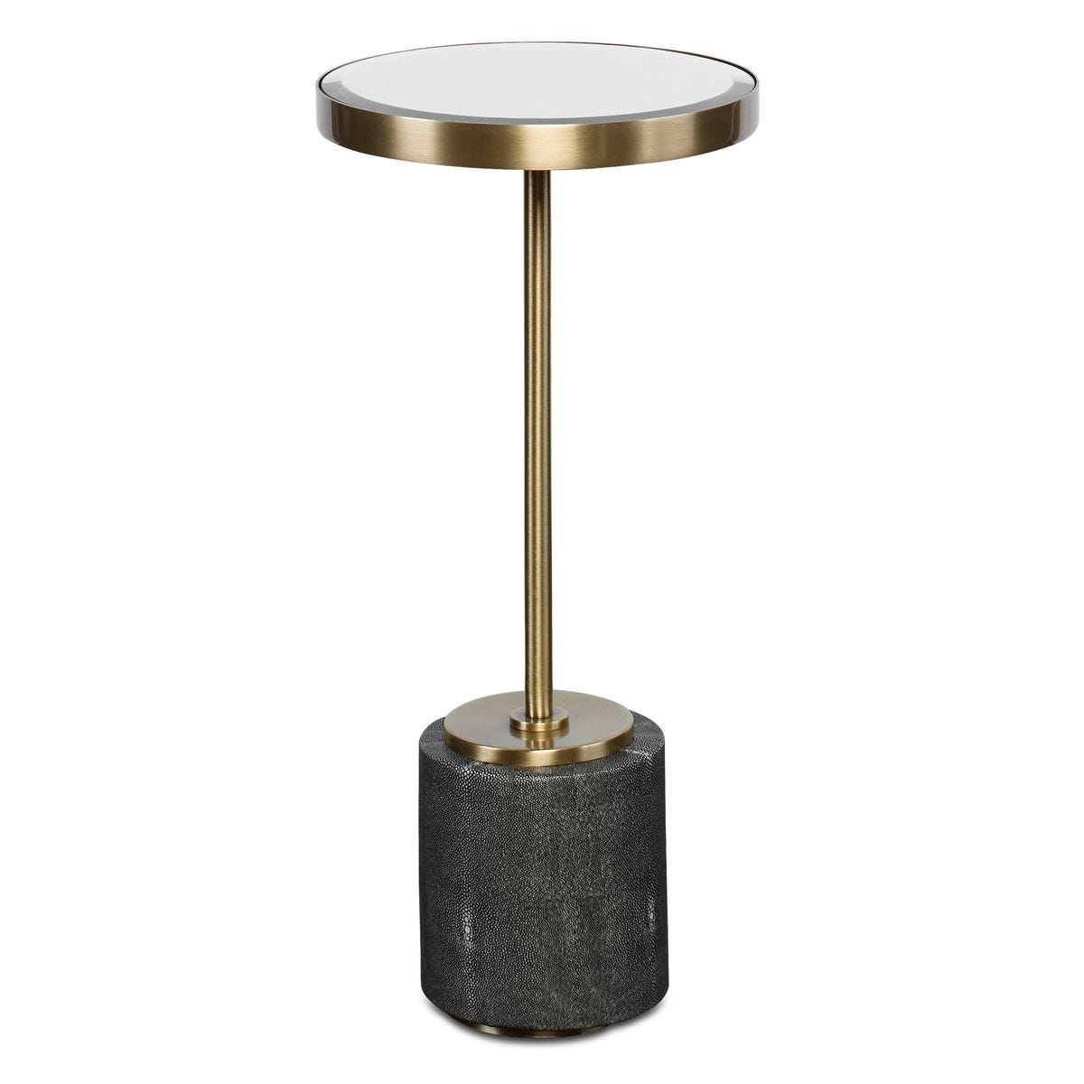 Laurier Drink Table, Gray – Furniture by Uttermost | Sutter & Vale