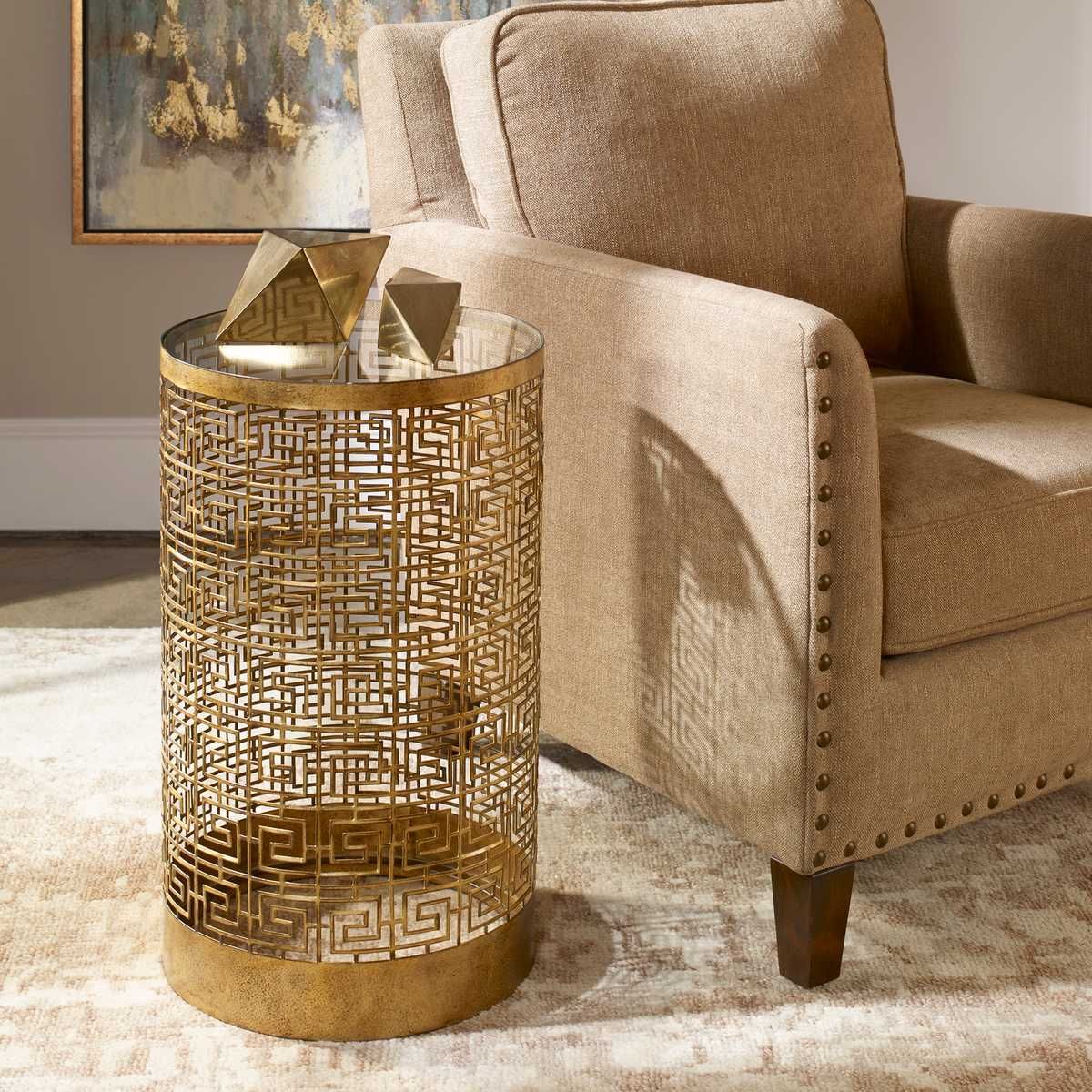 Algernon Drink Table – Furniture by Uttermost | Sutter & Vale