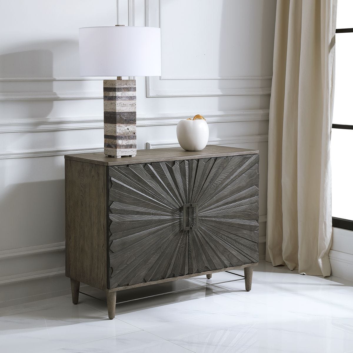 Shield 2 Door Cabinet – Furniture by Uttermost | Sutter & Vale