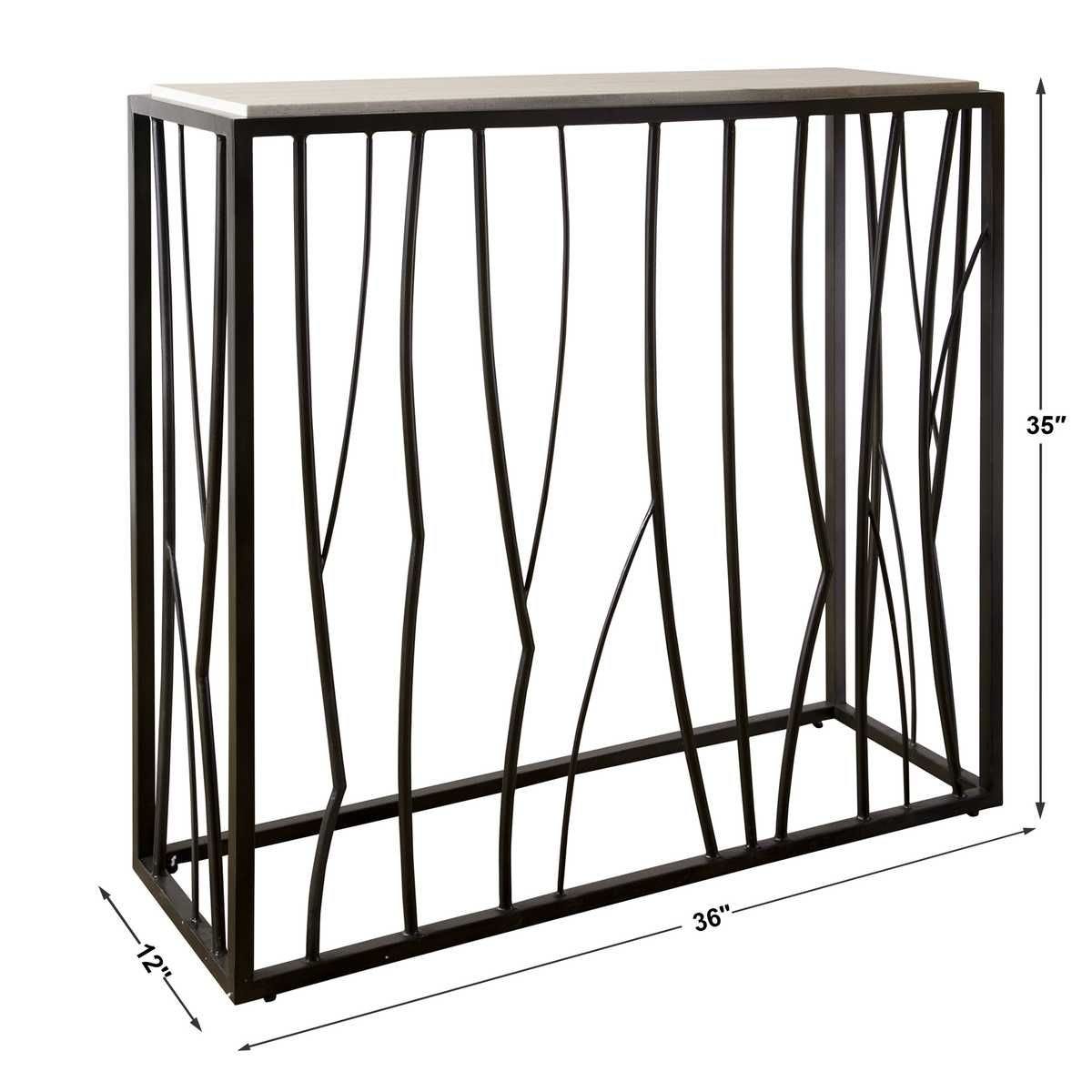Reed Console Table, 2 CARTONS – Furniture by Uttermost | Sutter & Vale