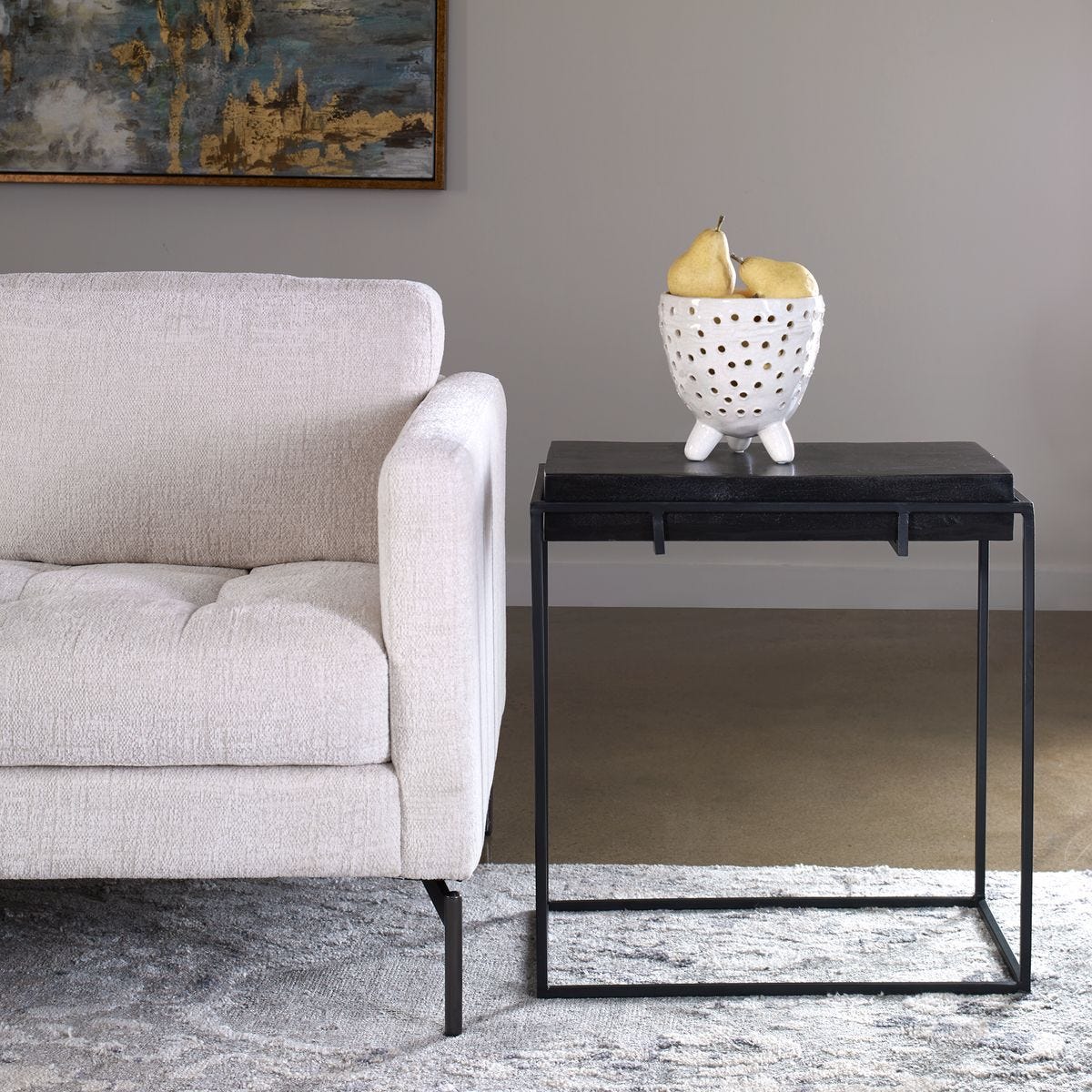 Telone Side Table – Furniture by Uttermost | Sutter & Vale