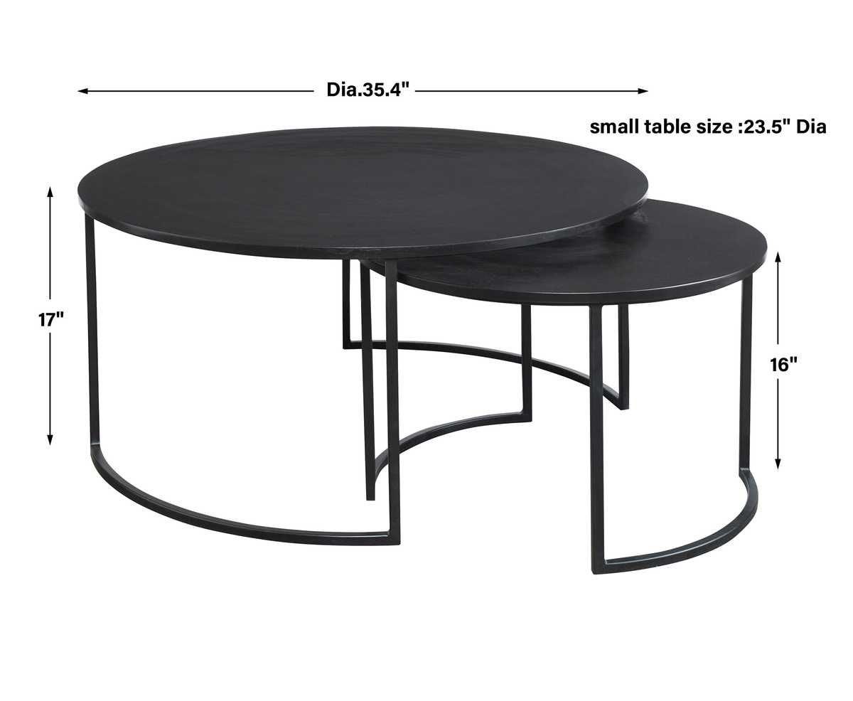 Barnette Nesting Coffee Tables, S/2 – Furniture by Uttermost | Sutter & Vale