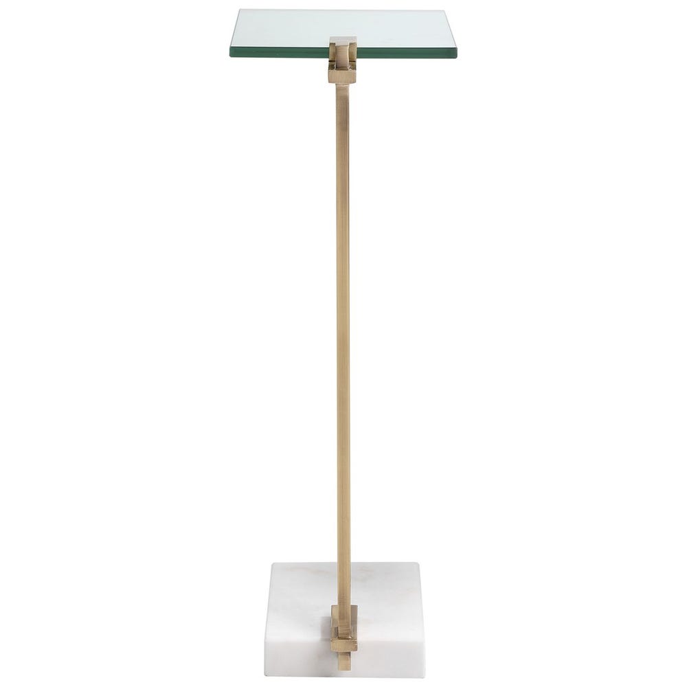 Butler Accent Table, White