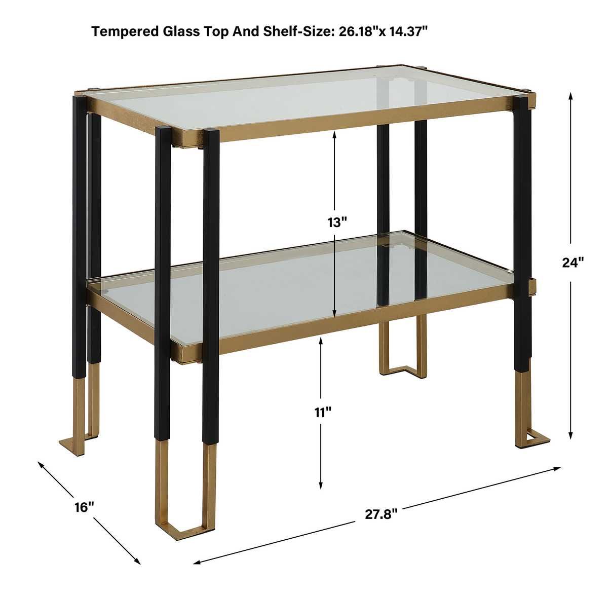 Kentmore Side Table – Furniture by Uttermost | Sutter & Vale