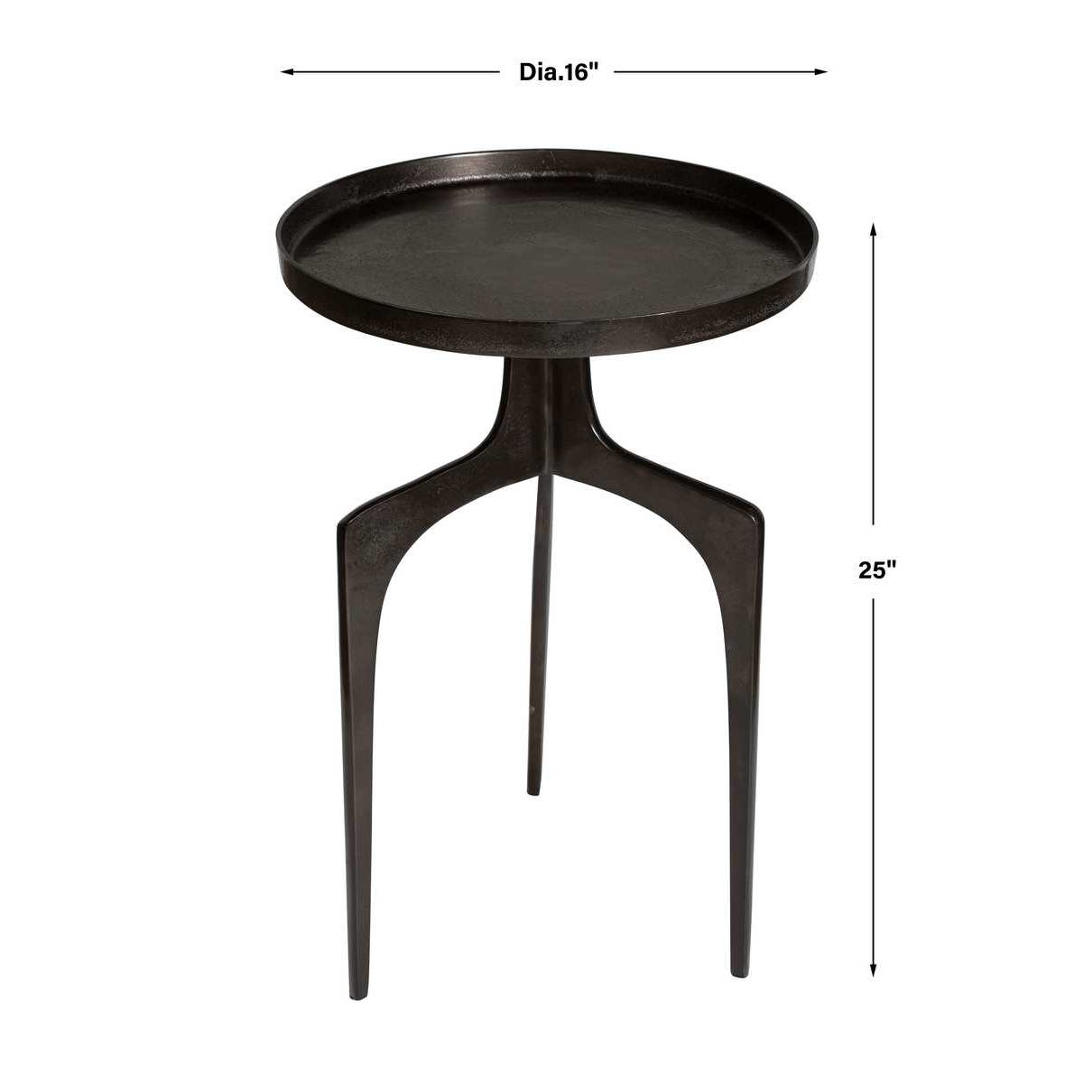 Kenna Accent Table, Bronze