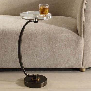 Waveney Drink Table, Bronze