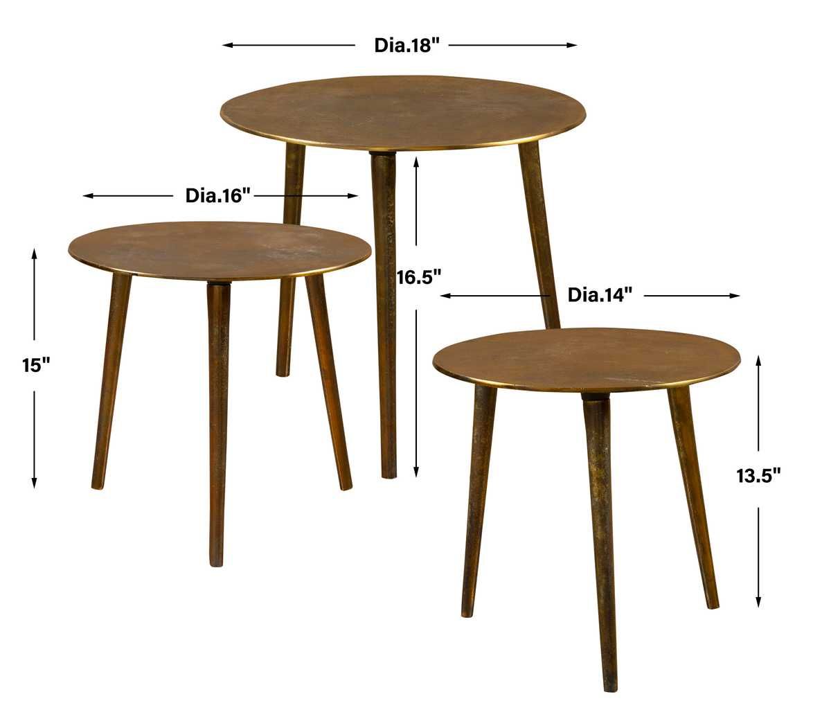 Kasai Coffee Tables, S/3 – Furniture by Uttermost | Sutter & Vale