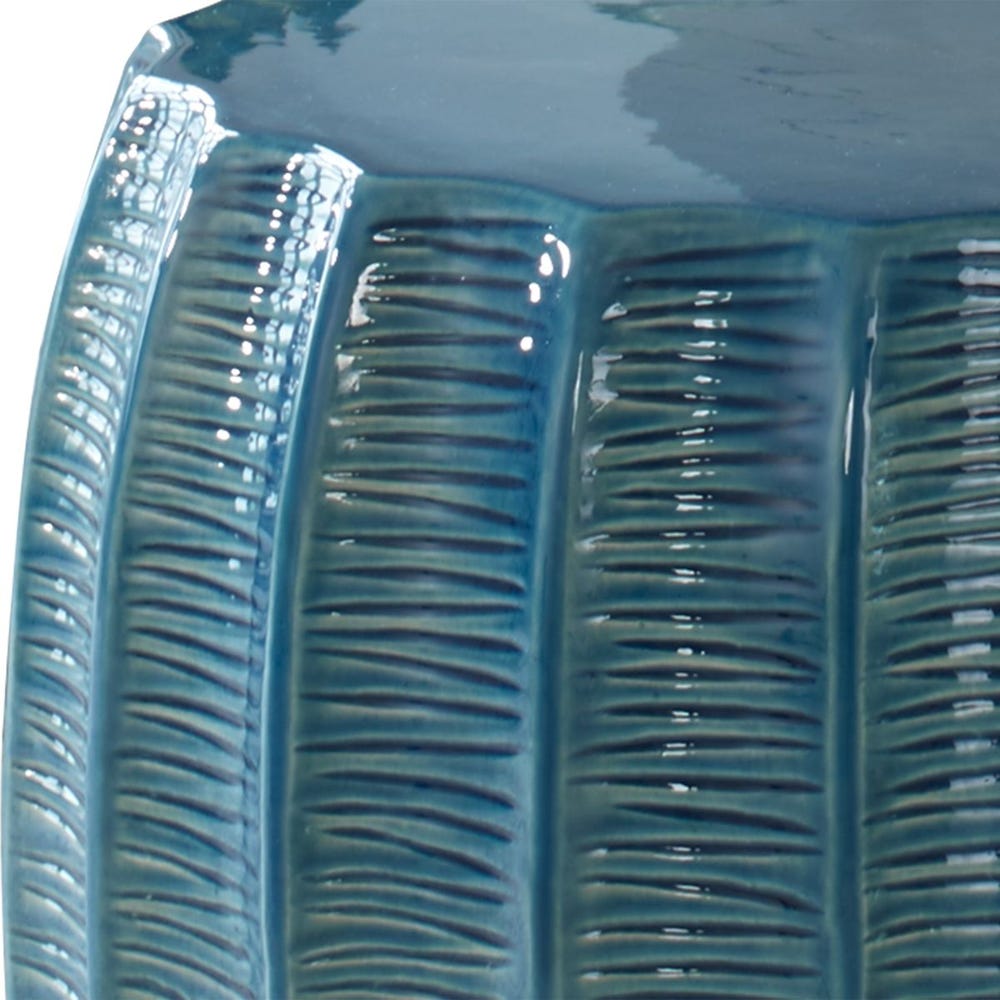 Harbor Garden Stool, Aqua