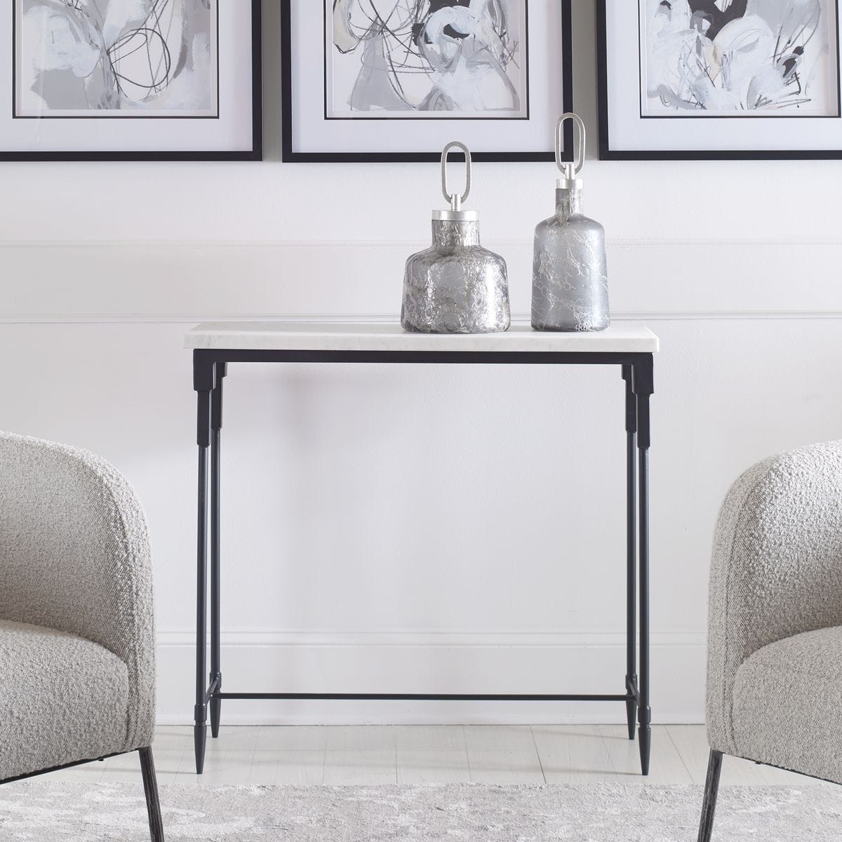 Bourges Console Table, 2 Cartons – Furniture by Uttermost | Sutter & Vale