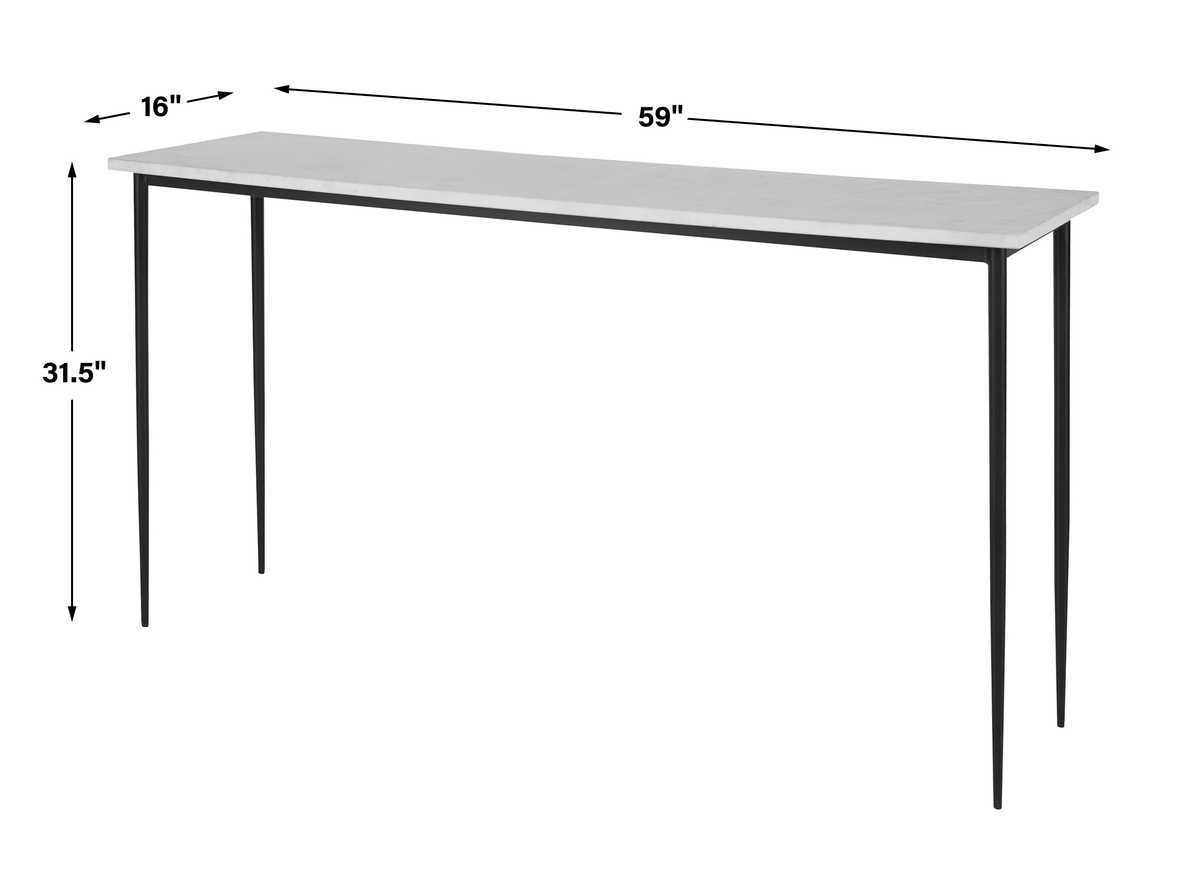 Nightfall Console Table, 2 Cartons – Furniture by Uttermost | Sutter & Vale