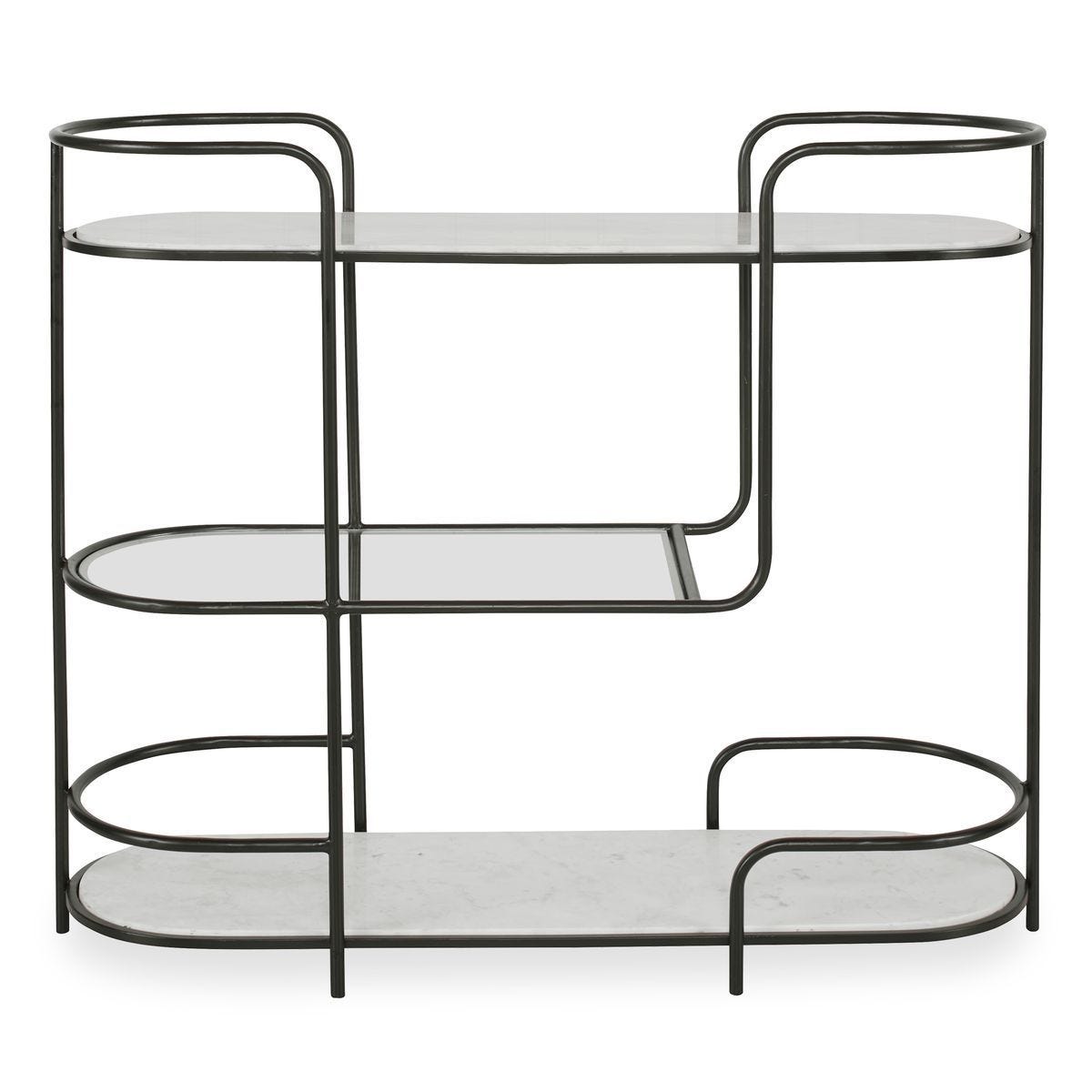 Trolley Bar Console, 2 Cartons – Furniture by Uttermost | Sutter & Vale