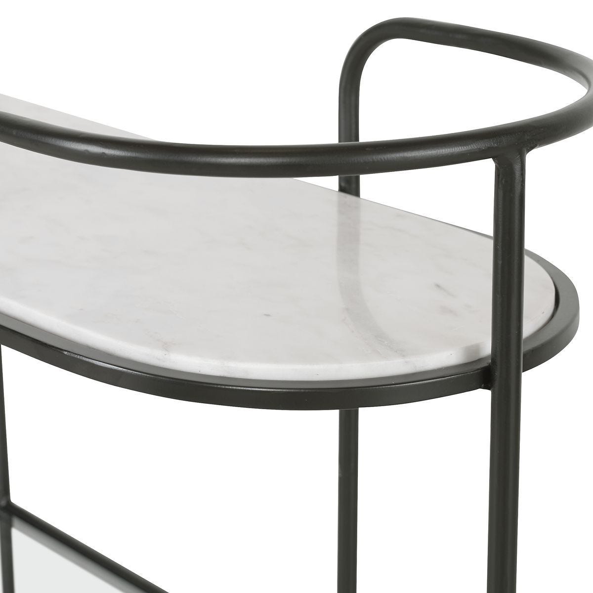 Trolley Bar Console, 2 Cartons – Furniture by Uttermost | Sutter & Vale