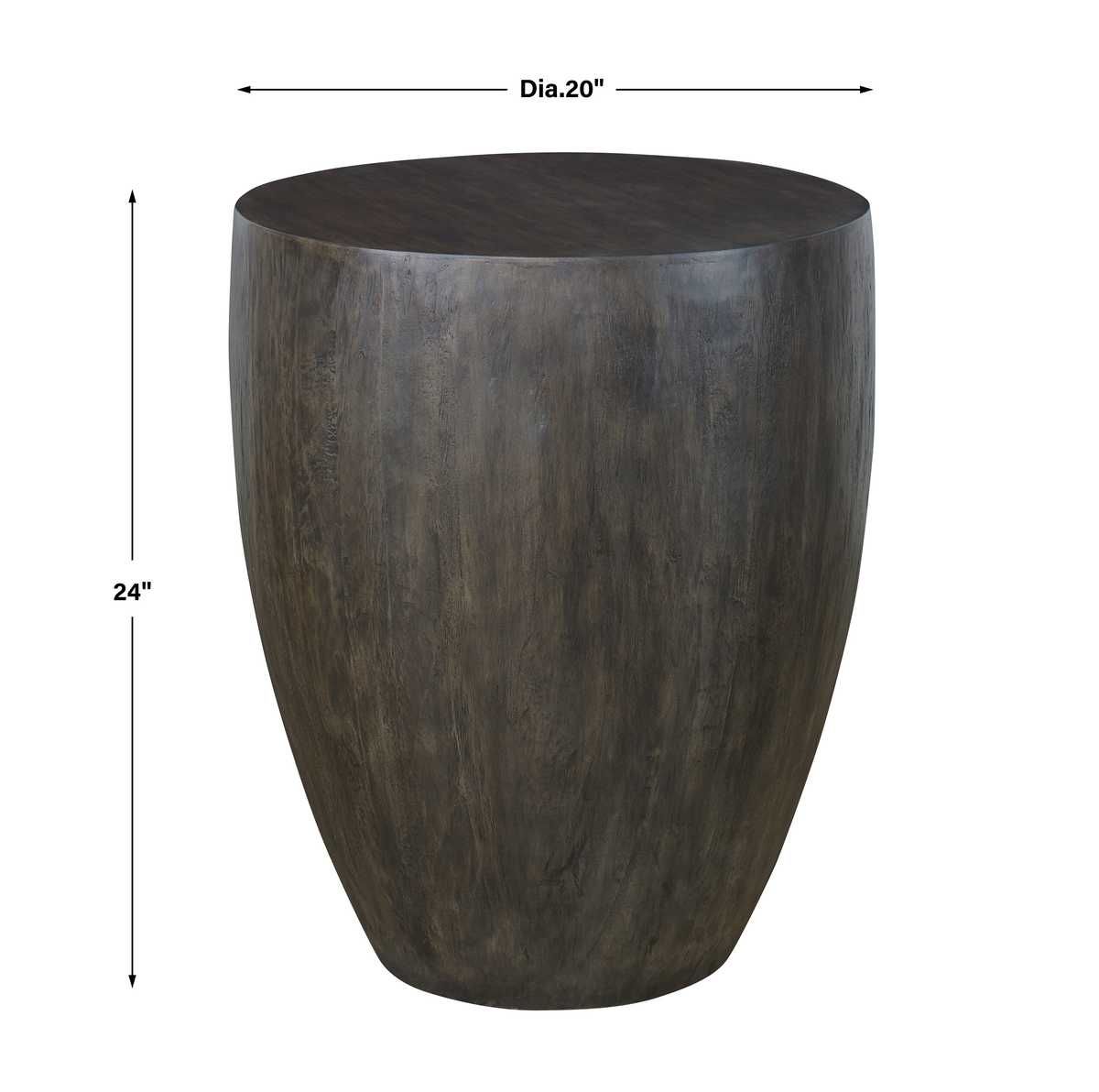 Lark End Table, Walnut – Furniture by Uttermost | Sutter & Vale