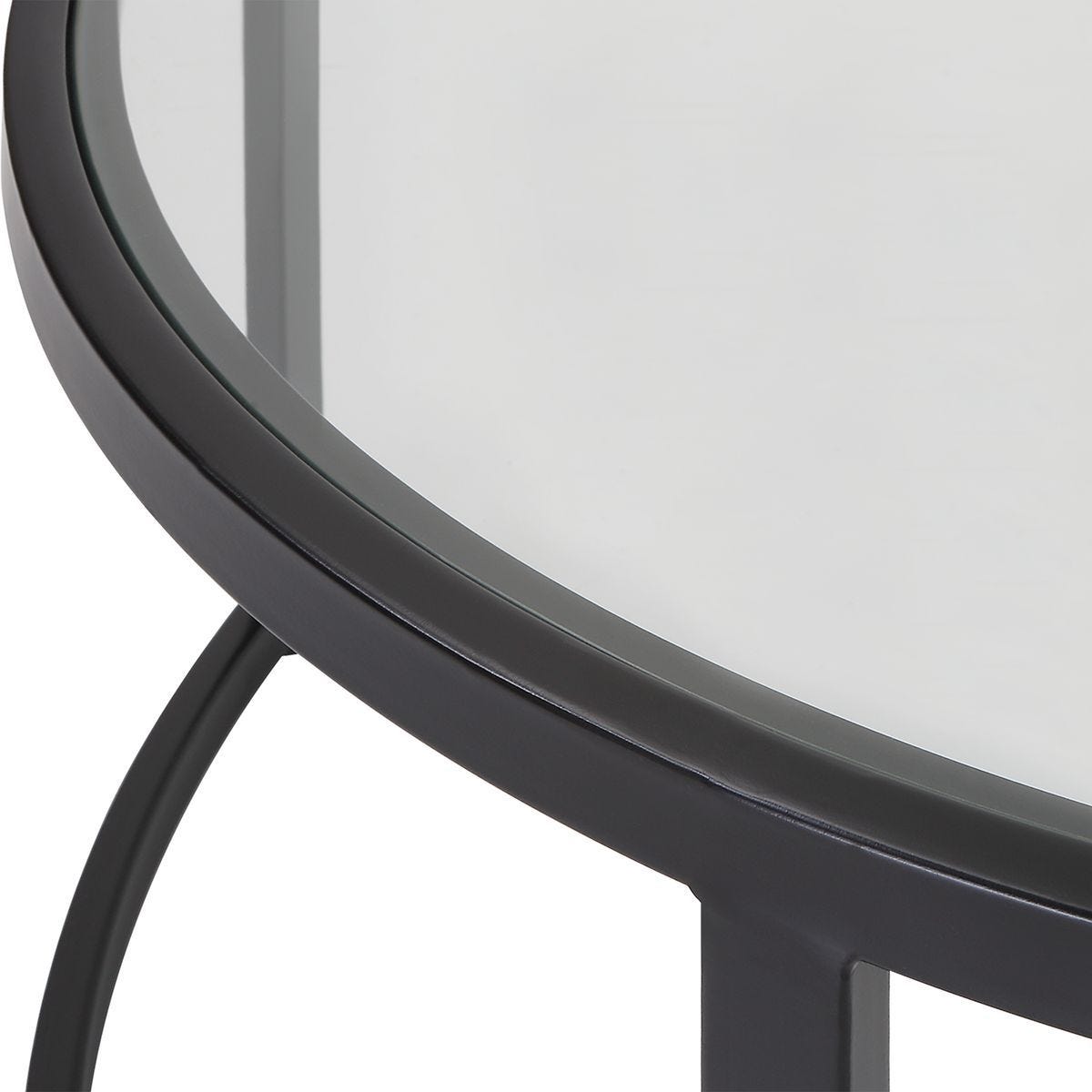 Rhea Nesting Coffee Tables, Black, S/2 – Furniture by Uttermost | Sutter & Vale