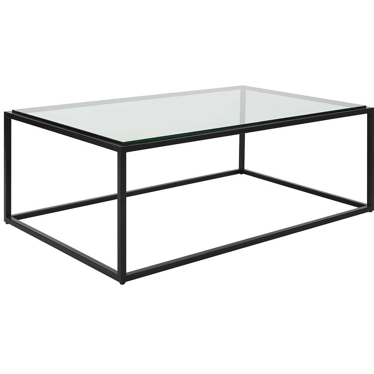 Bravura Coffee Table, Black – Furniture by Uttermost | Sutter & Vale