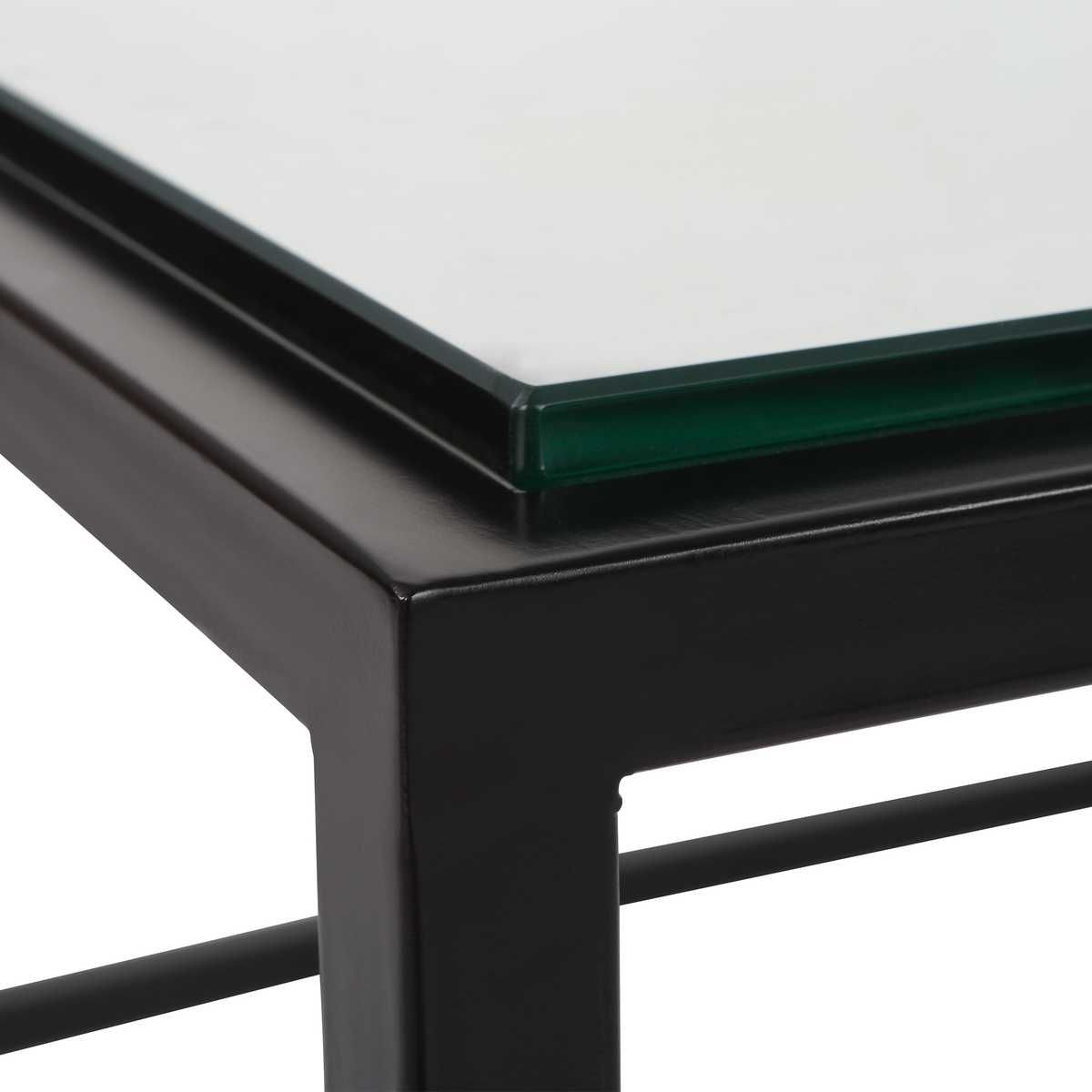 Bravura Coffee Table, Black – Furniture by Uttermost | Sutter & Vale