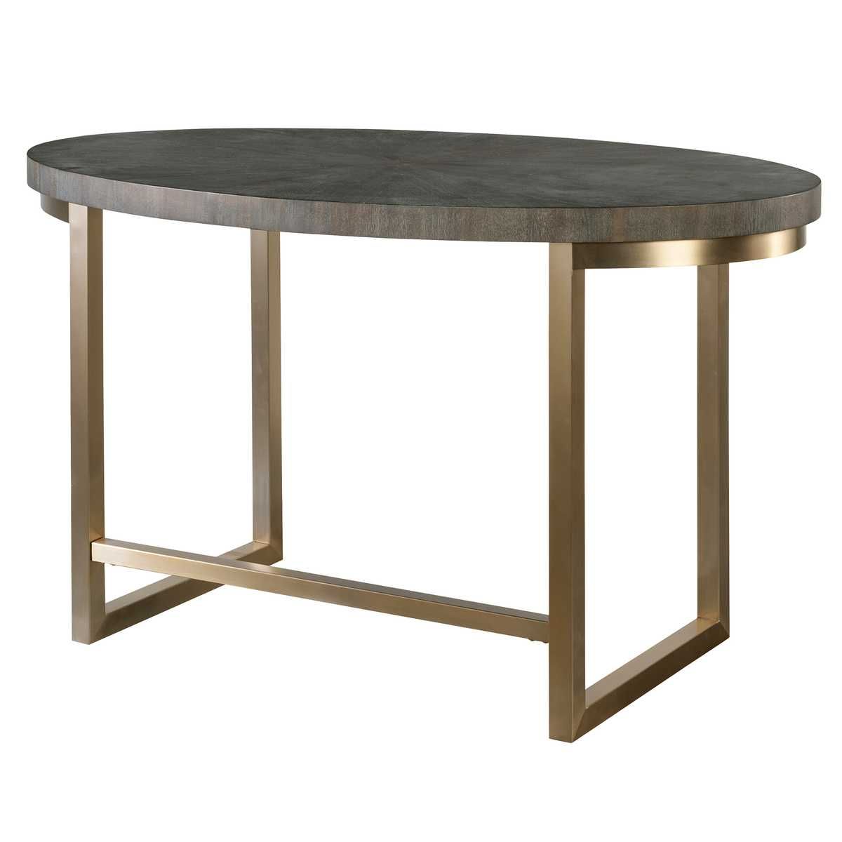 Taja Oval Desk – Furniture by Uttermost | Sutter & Vale