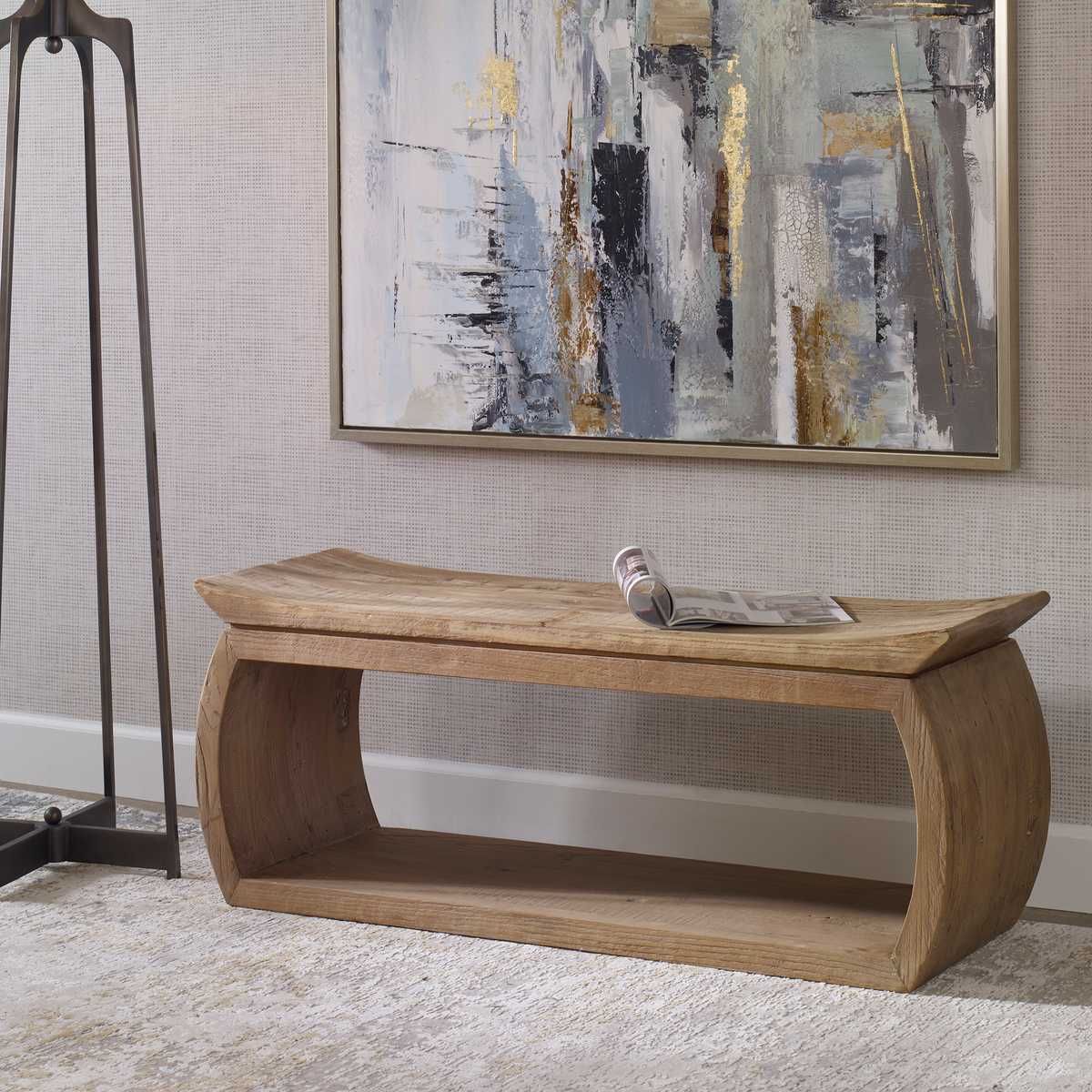 Connor Bench – Furniture by Uttermost | Sutter & Vale