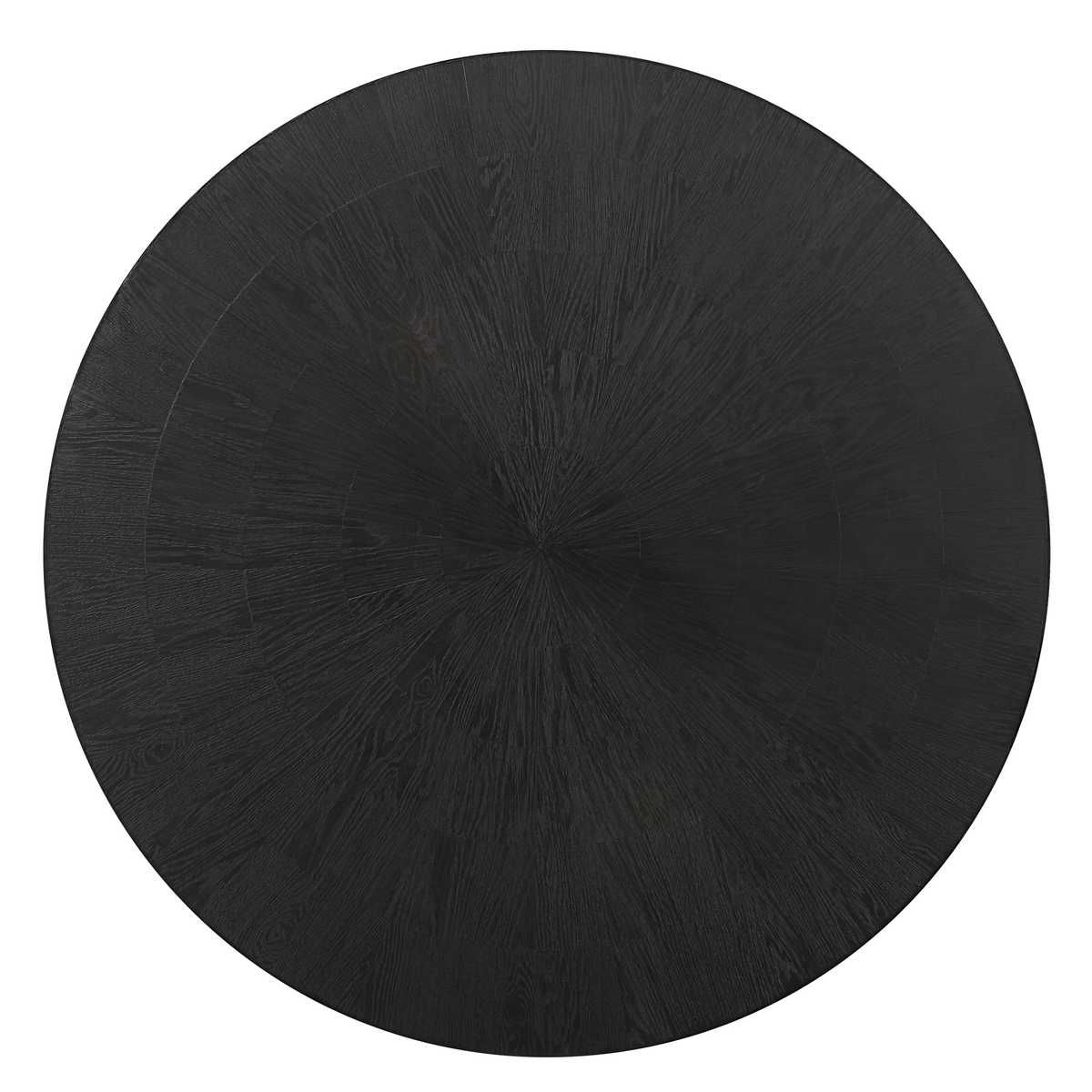 Gidran Dining Table, Black, 2 Cartons – Furniture by Uttermost | Sutter & Vale