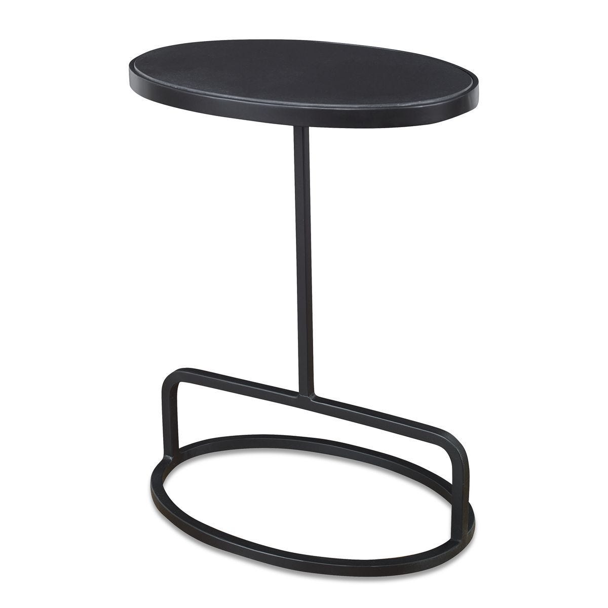 Jessenia Accent Table, Black – Furniture by Uttermost | Sutter & Vale