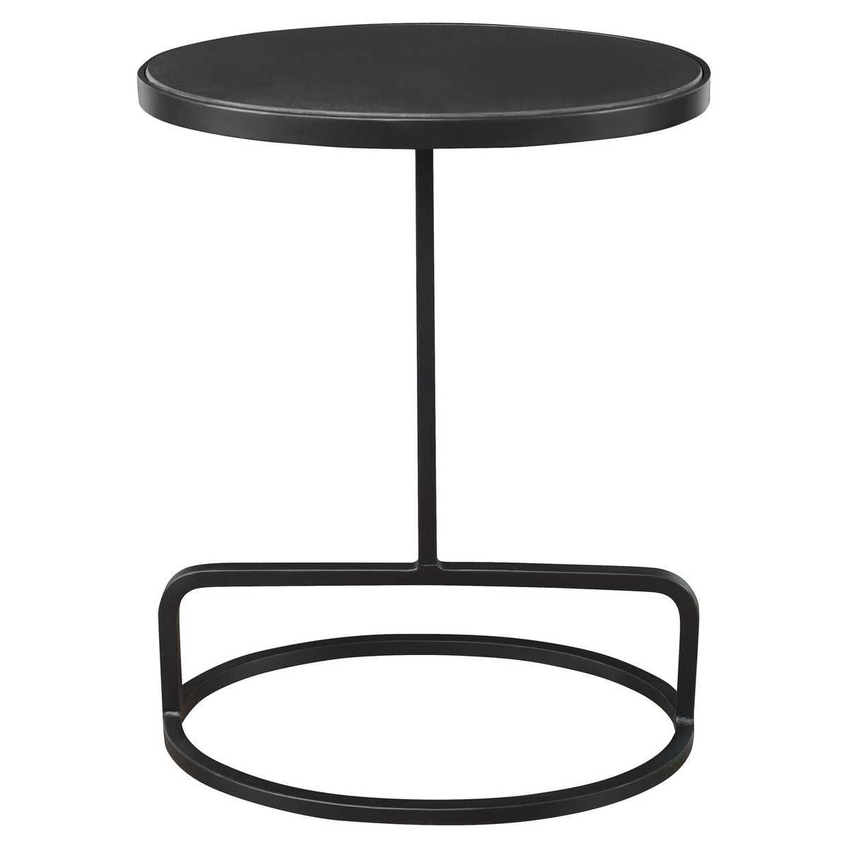 Jessenia Accent Table, Black – Furniture by Uttermost | Sutter & Vale