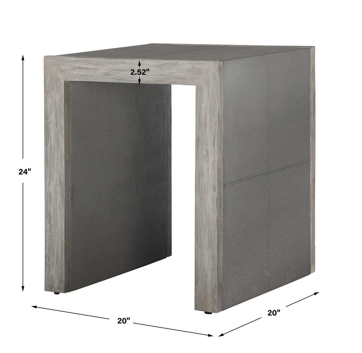 Aerina End Table – Furniture by Uttermost | Sutter & Vale
