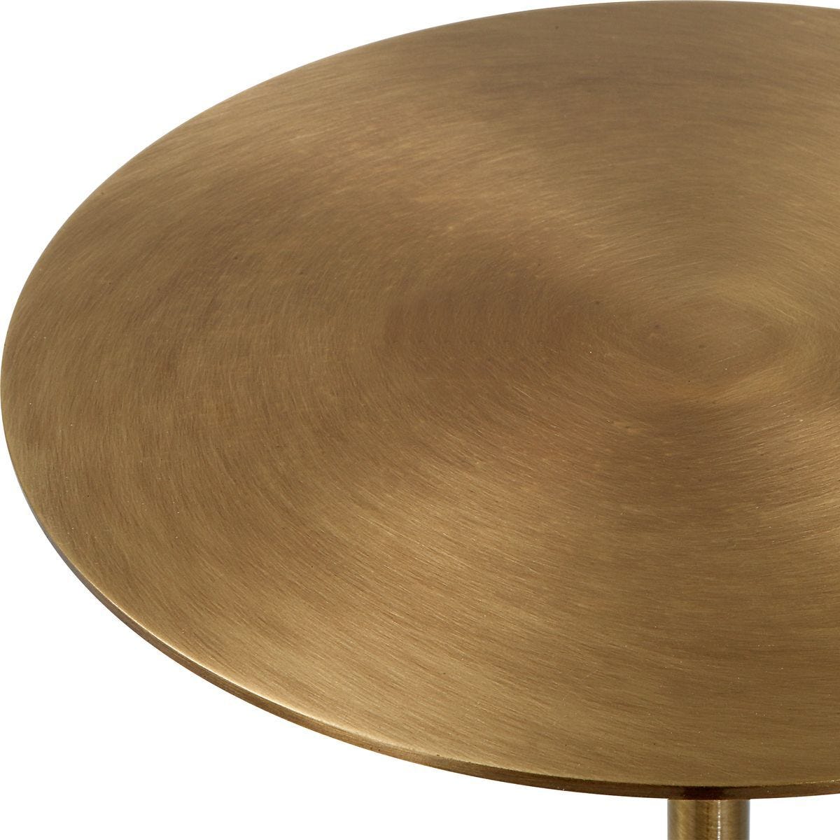 Gimlet Drink Table, White – Furniture by Uttermost | Sutter & Vale