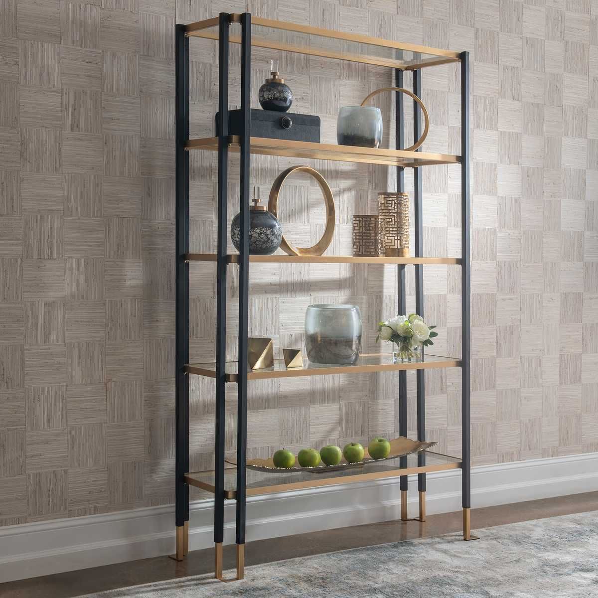 Kentmore Etagere, 2 Cartons – Furniture by Uttermost | Sutter & Vale