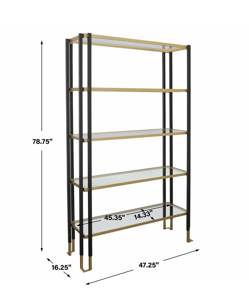 Kentmore Etagere, 2 Cartons – Furniture by Uttermost | Sutter & Vale