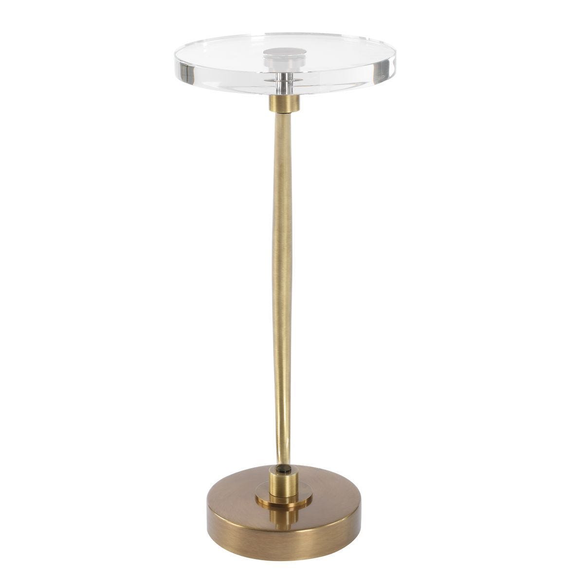 Waveney Drink Table, Brass – Furniture by Uttermost | Sutter & Vale
