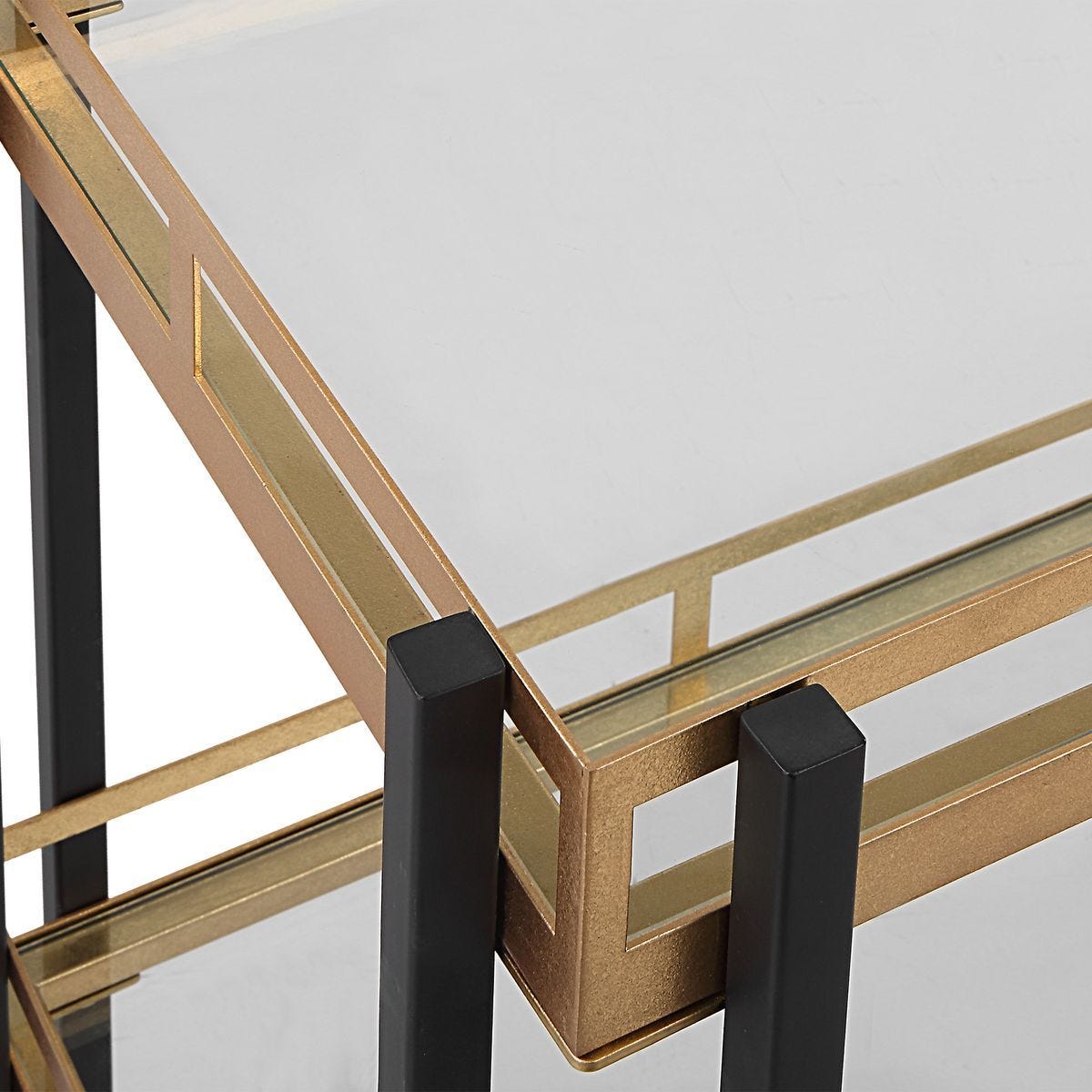 Kentmore Bar Cart – Furniture by Uttermost | Sutter & Vale