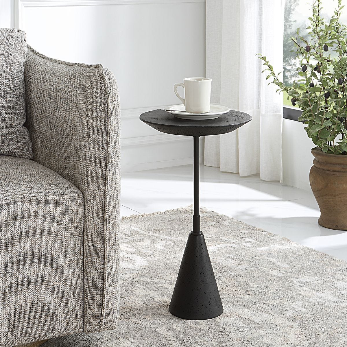 Midnight Accent Table – Furniture by Uttermost | Sutter & Vale