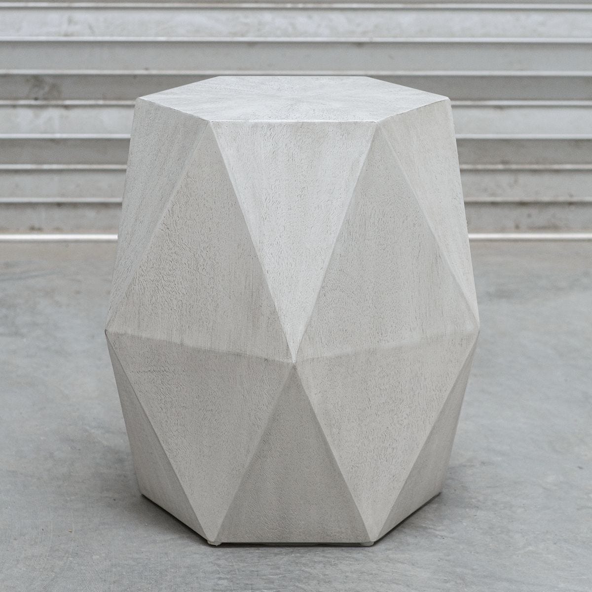 Volker Accent Table, White – Furniture by Uttermost | Sutter & Vale