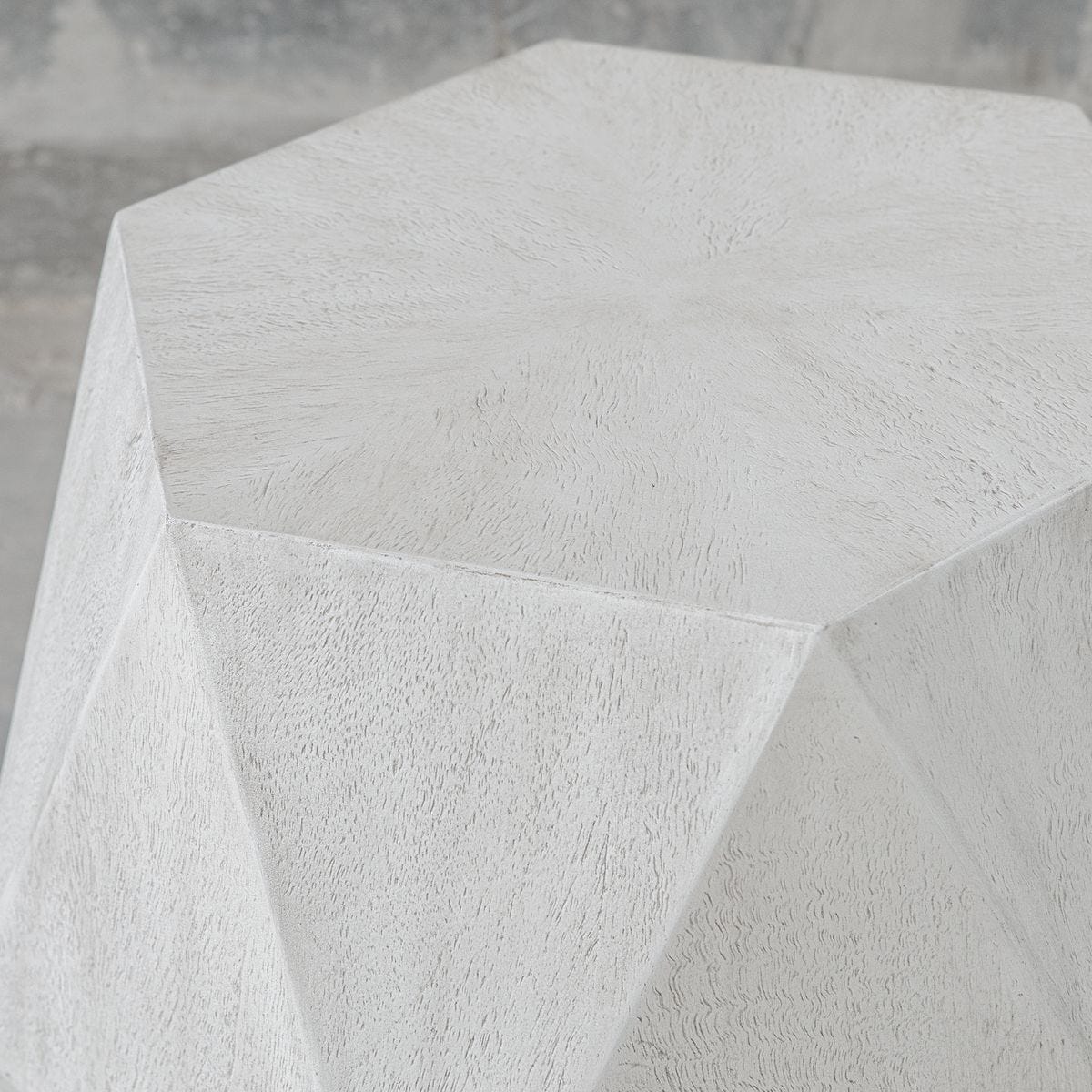 Volker Accent Table, White – Furniture by Uttermost | Sutter & Vale