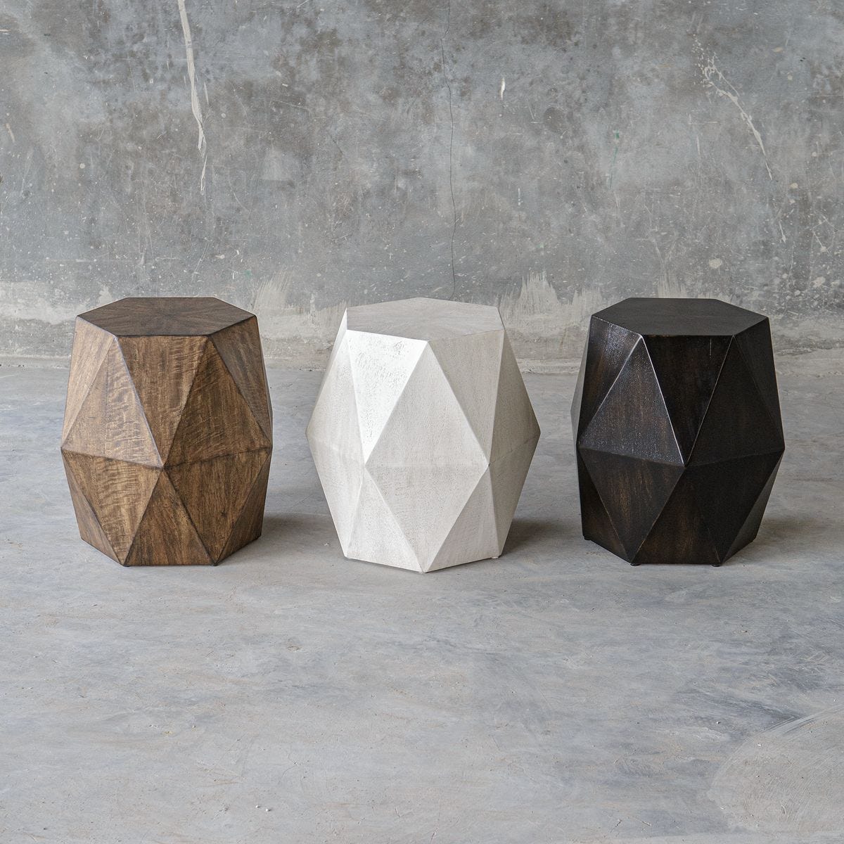 Volker Accent Table, White – Furniture by Uttermost | Sutter & Vale