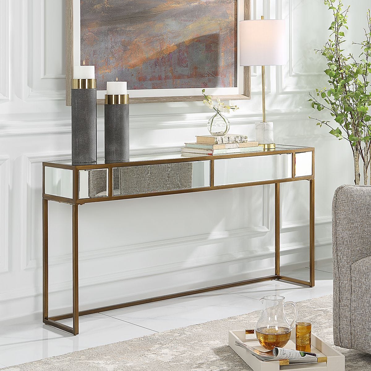 Reflect Console Table – Furniture by Uttermost | Sutter & Vale
