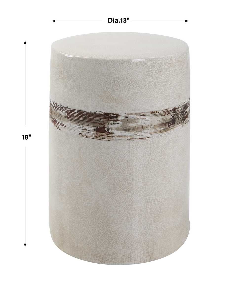 Comanche Garden Stool – Furniture by Uttermost | Sutter & Vale