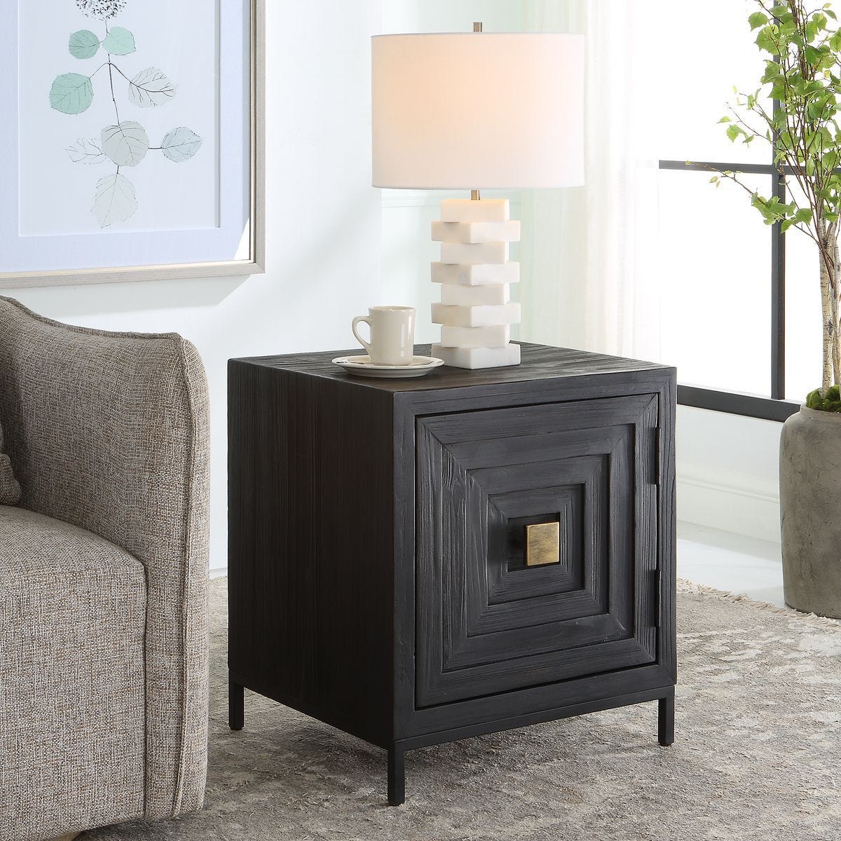 Aiken Cabinet – Furniture by Uttermost | Sutter & Vale