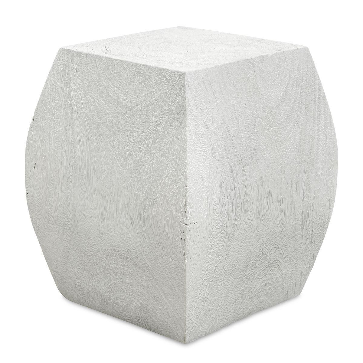 Grove Accent Stool, Ivory – Furniture by Uttermost | Sutter & Vale