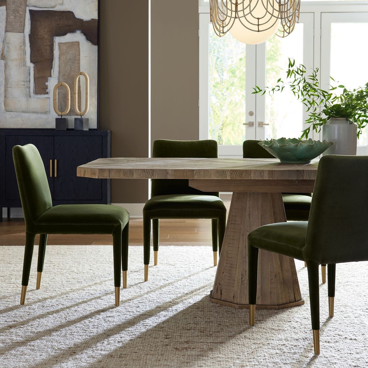 Caledon Dining Table, 2 CARTONS – Furniture by Uttermost | Sutter & Vale