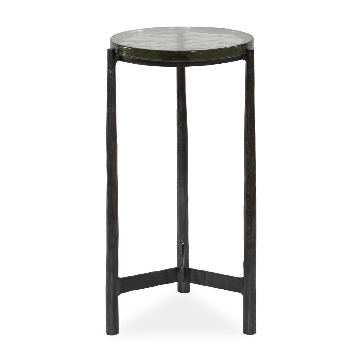 Eternity Indoor-Outdoor Accent Table, Gunmetal – Furniture by Uttermost | Sutter & Vale