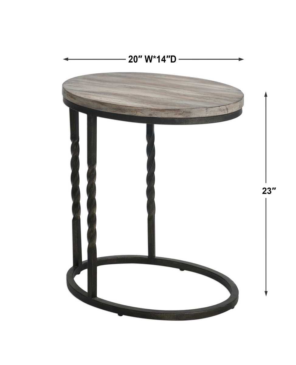 Tauret Accent Table – Furniture by Uttermost | Sutter & Vale