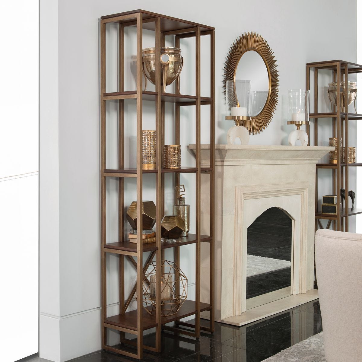 Karishma Etagere – Furniture by Uttermost | Sutter & Vale