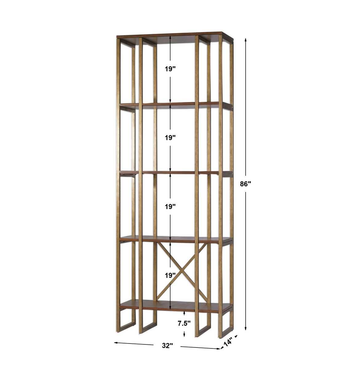 Karishma Etagere – Furniture by Uttermost | Sutter & Vale