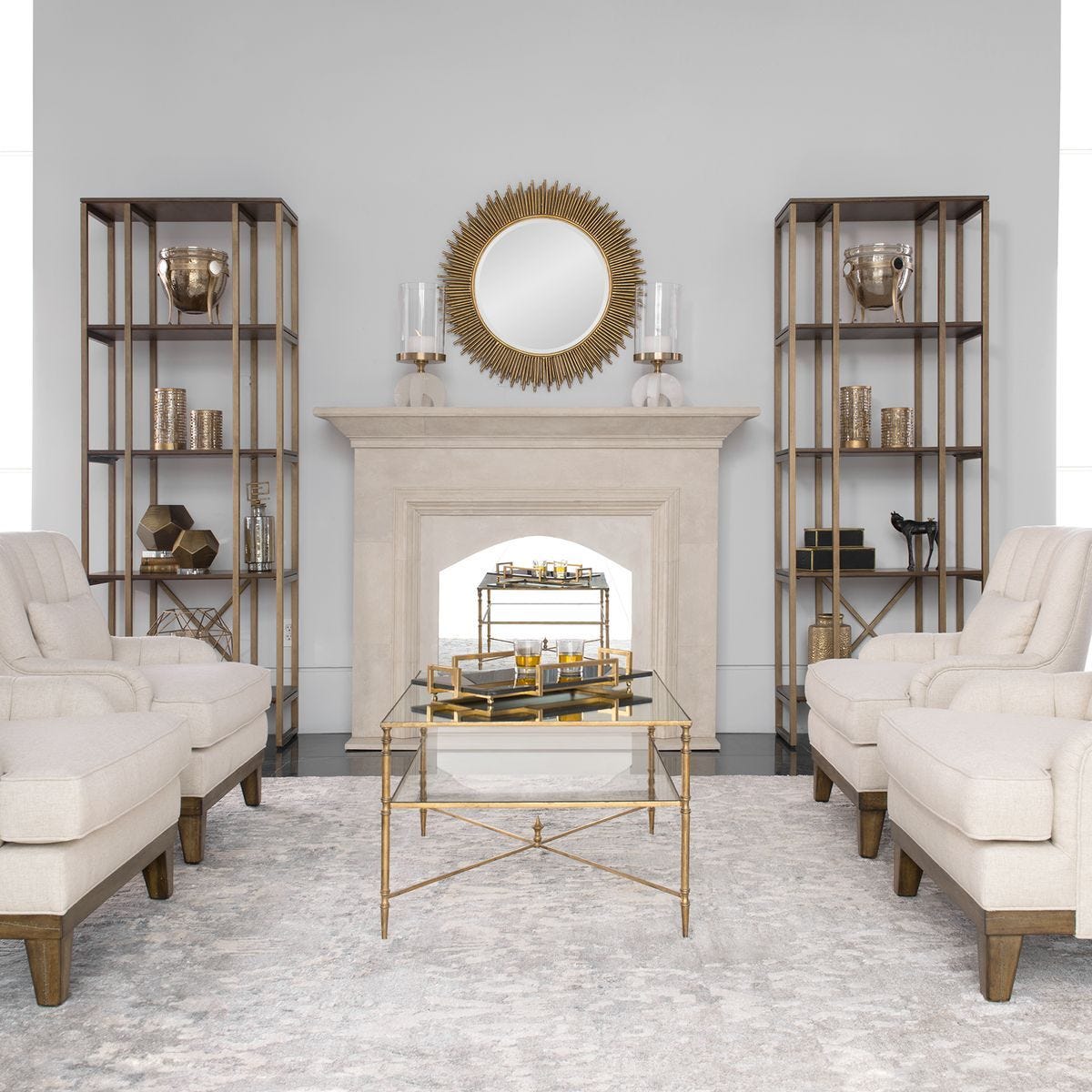 Karishma Etagere – Furniture by Uttermost | Sutter & Vale
