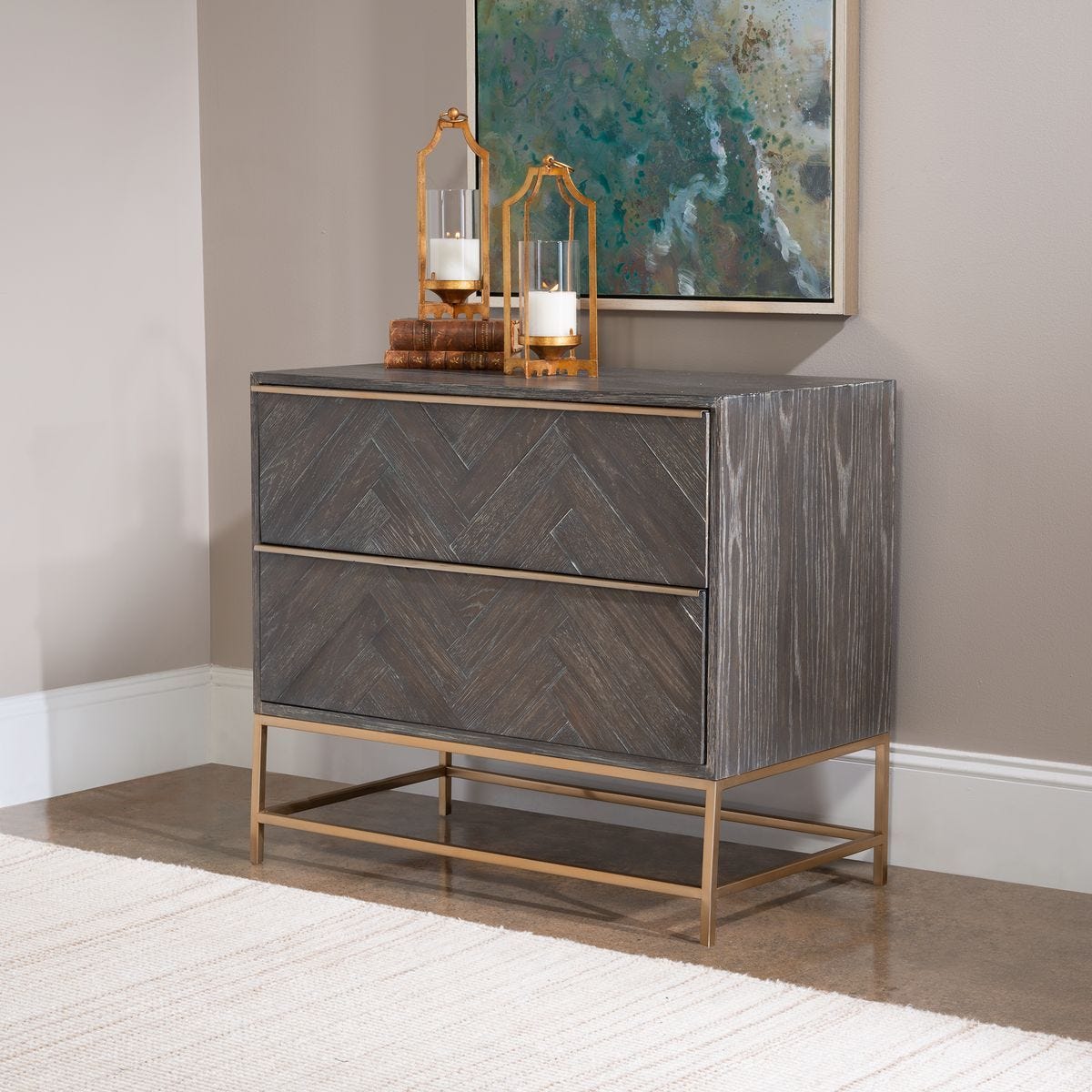 Armistead 2 Drawer Chest – Furniture by Uttermost | Sutter & Vale